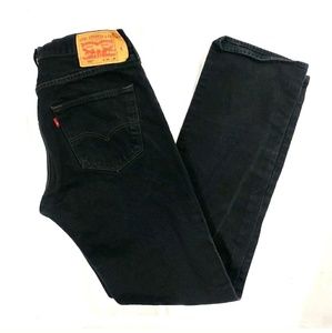 Levis 501 Button Fly 34x36 straight leg red tab